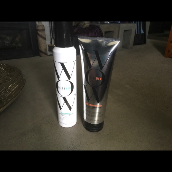 COLOR WOW SHAMPOO & BRASS BANNED MOUSSE DK. HAIR - Picture 1 of 3